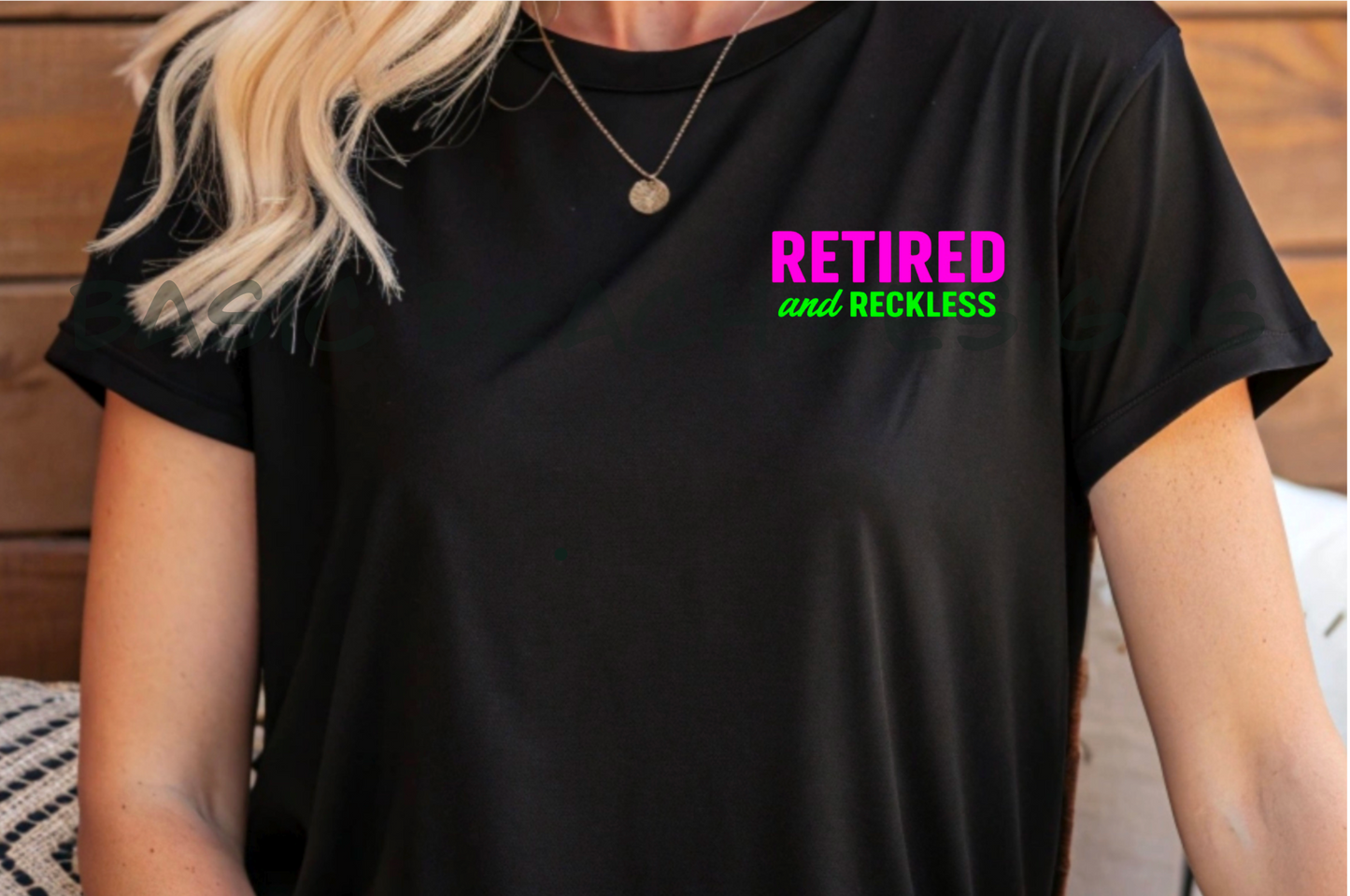 Retired and Reckless Barrel Racing Shirt