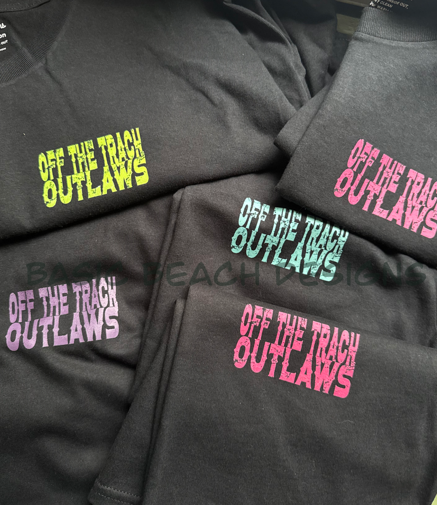 Off the Track Outlaws Barrel Racing Shirt