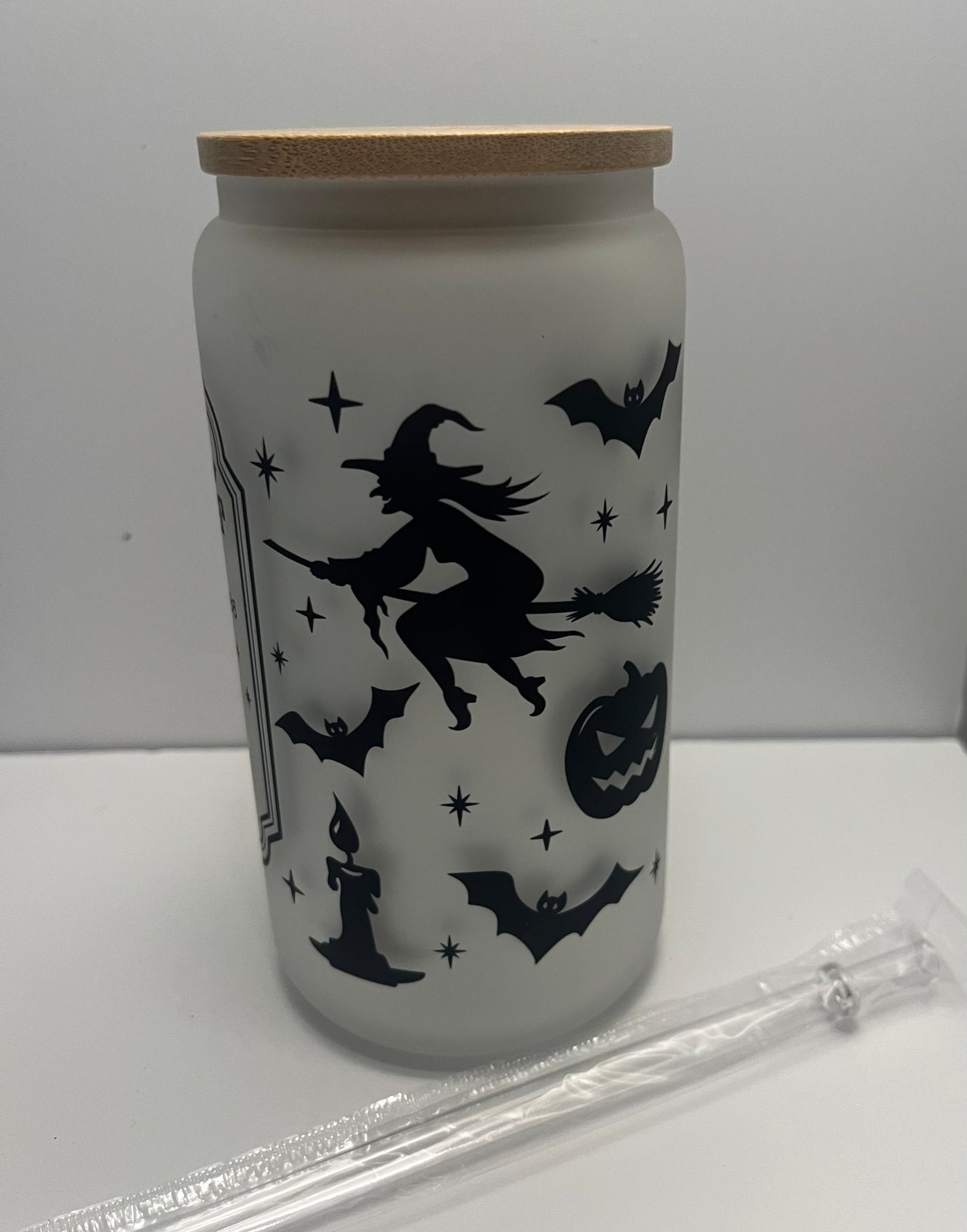Witches brew Halloween tumbler