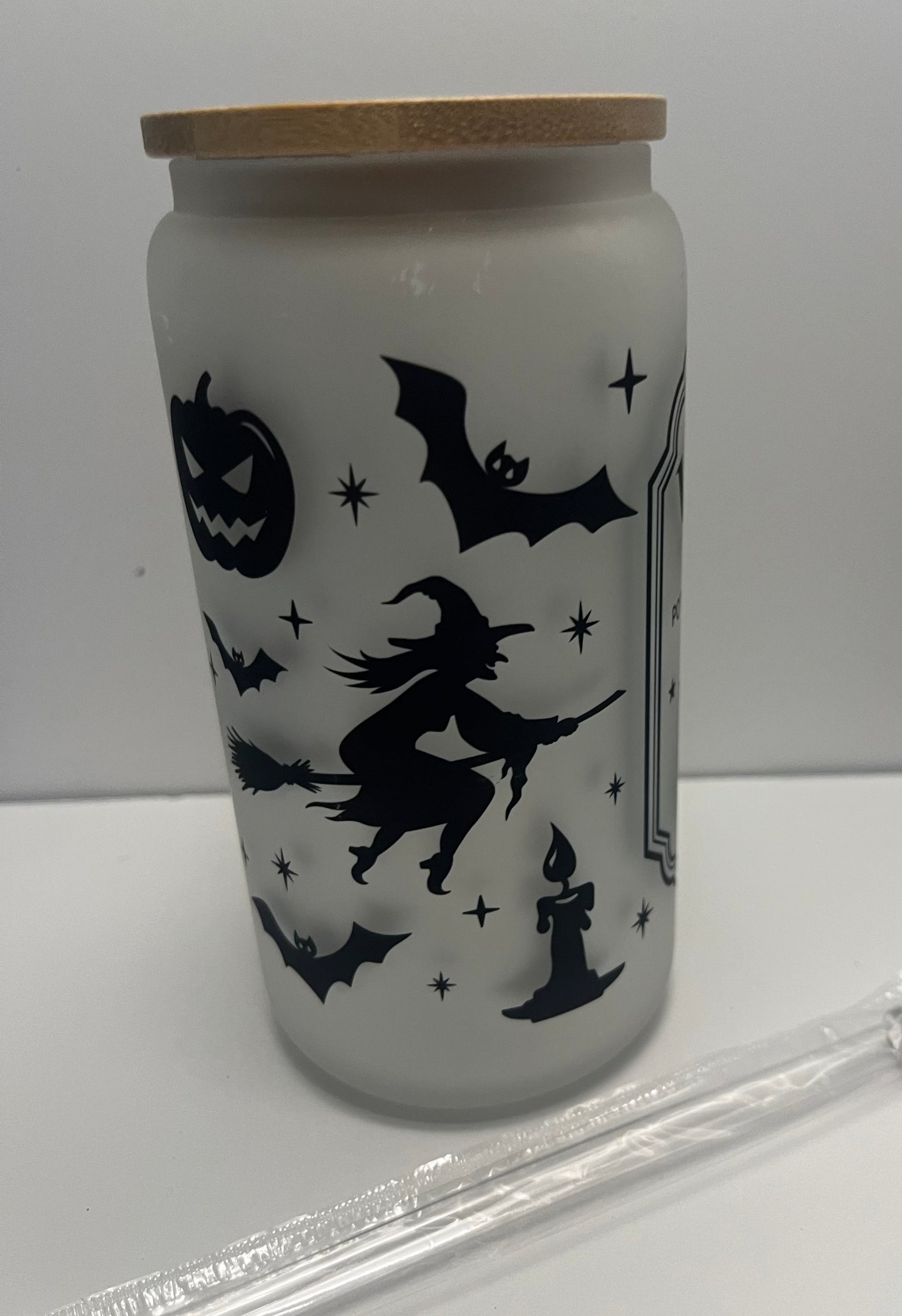 Witches brew Halloween tumbler