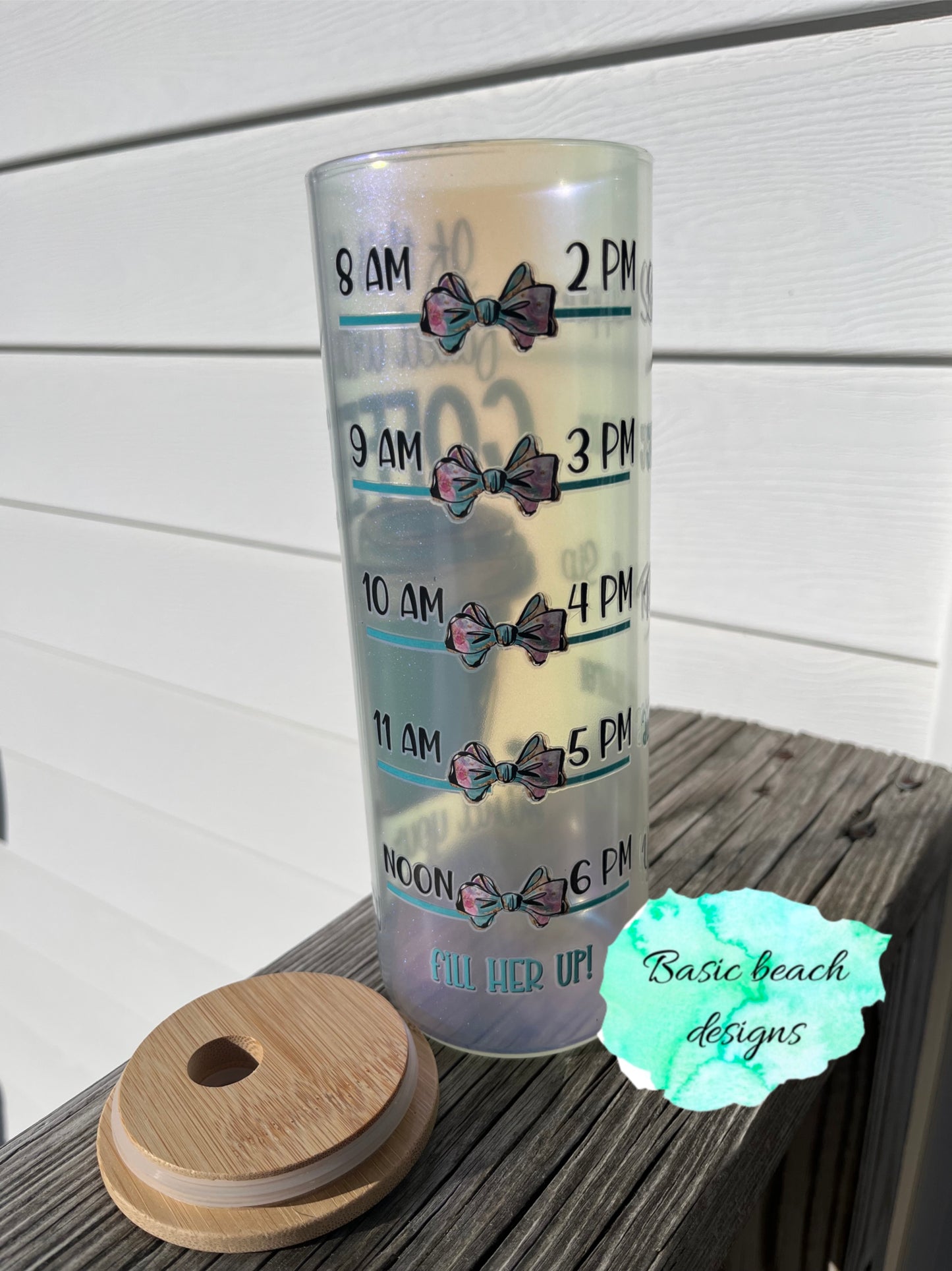 IF THIS IS COFFEE 20 oz glass tumbler