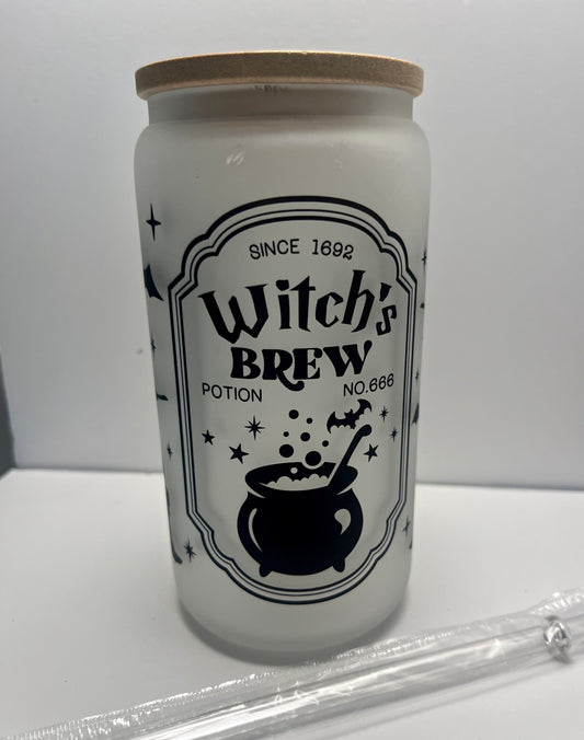 Witches brew Halloween tumbler