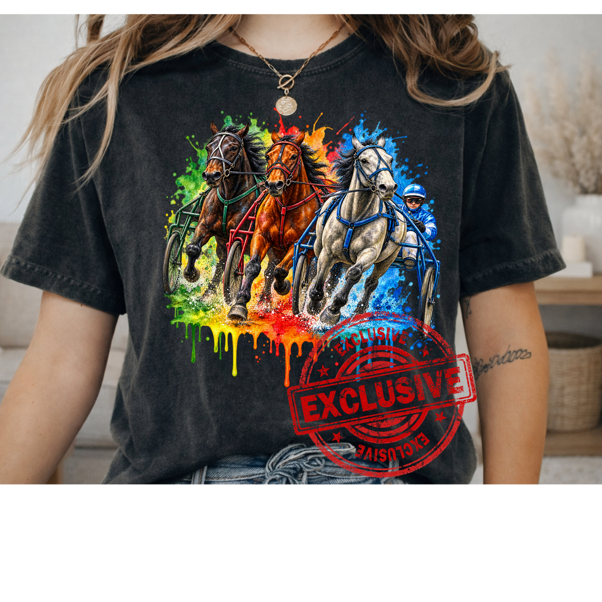 Harness Racing Watercolor Shirt
