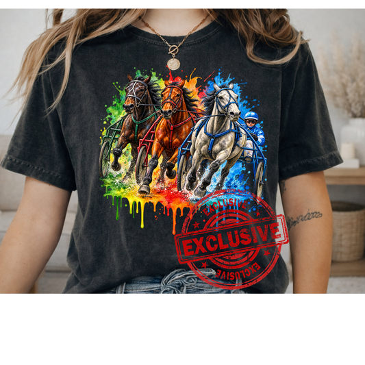 Harness Racing Watercolor Shirt