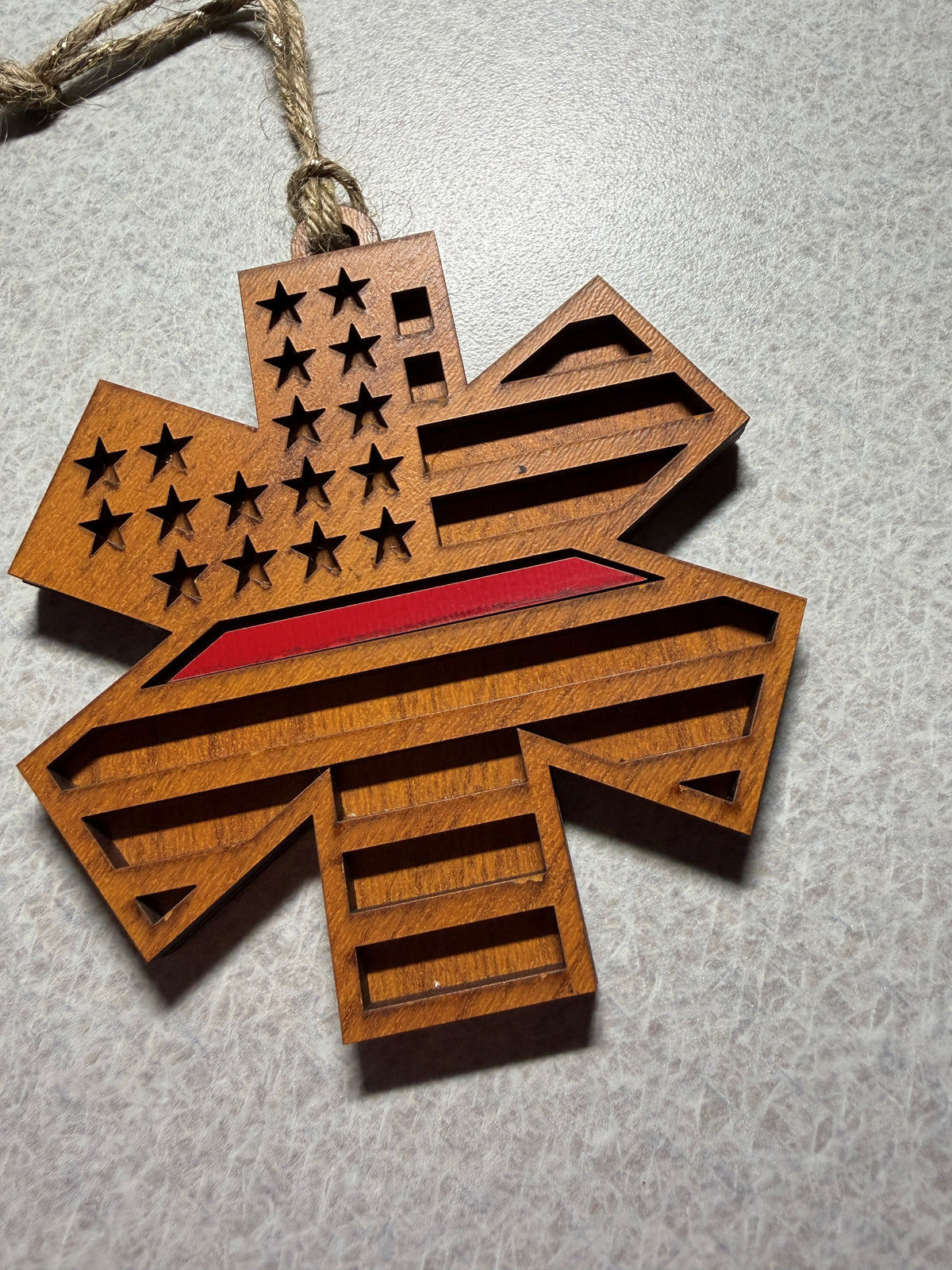 First Responder Layered Ornaments